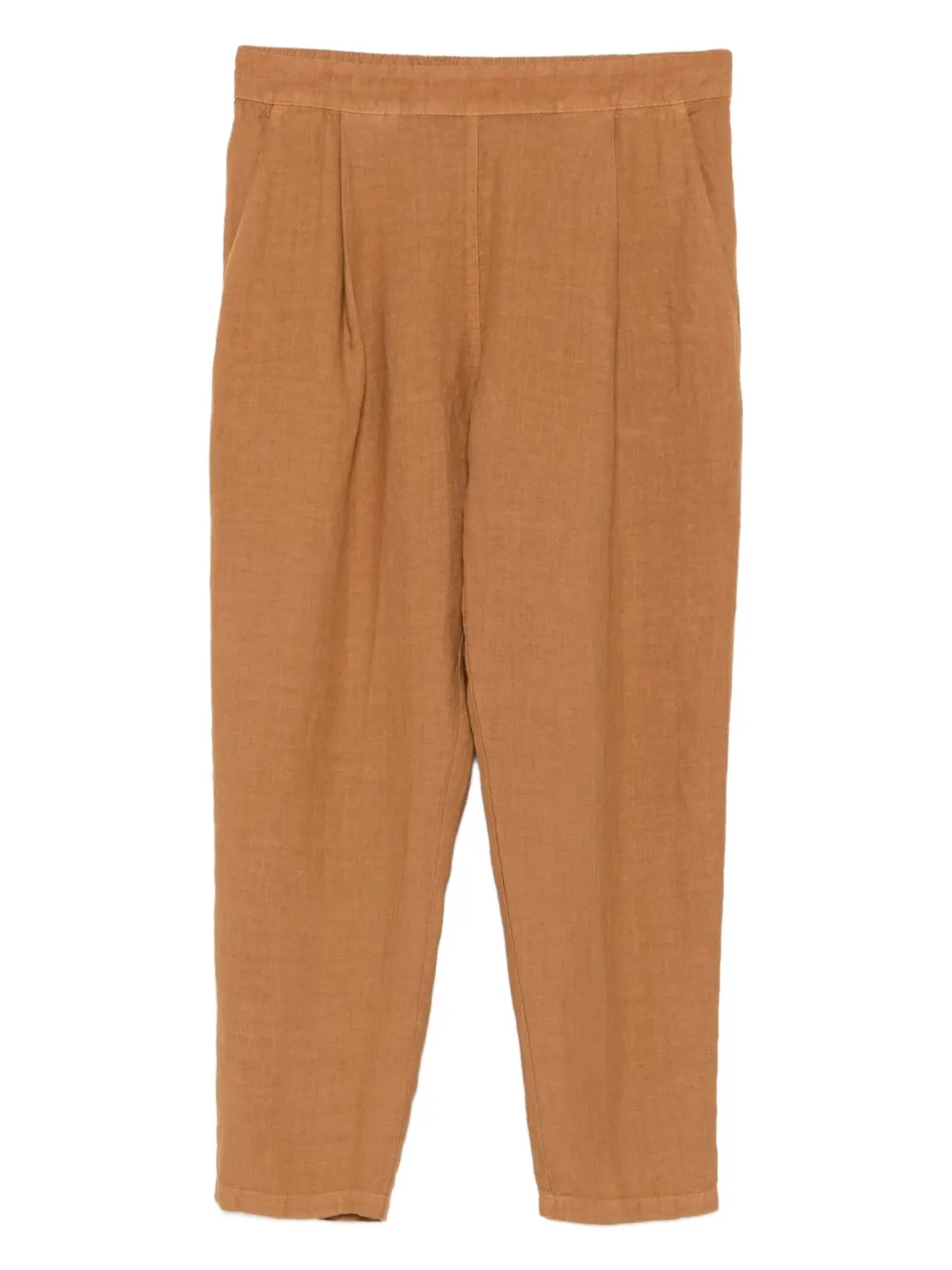 Льняные брюки со складками 120% Lino, коричневый
Льняные брюки со складками 120% Lino, коричневый
