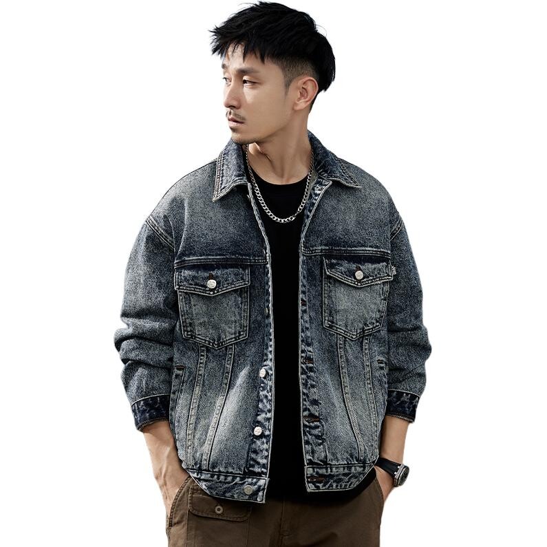 Джинсовая куртка мужская синий Jeep 
Джинсовая куртка мужская синий Jeep