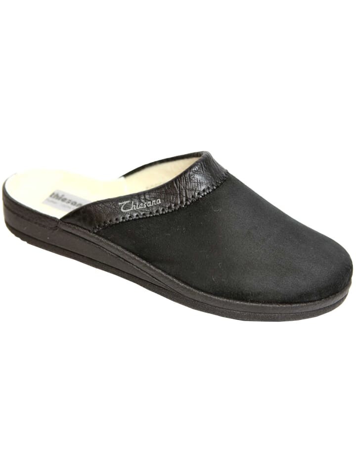 Домашние тапочки SALIHA Hausschuhe Landgraf Andi mit Futter, черный 
Домашние тапочки SALIHA Hausschuhe Landgraf Andi mit Futter, черный