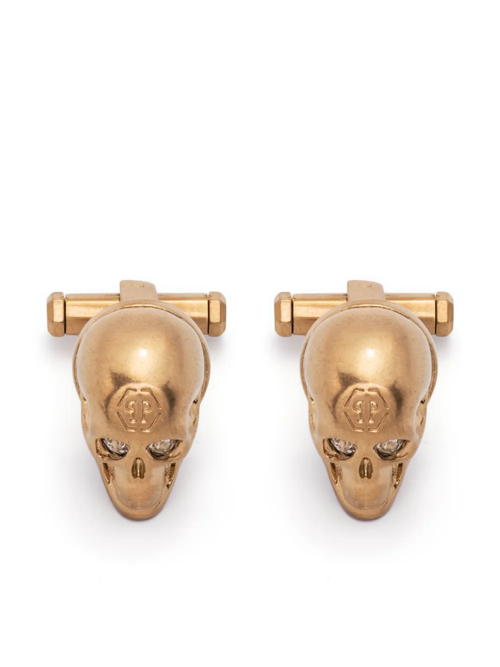 Запонки с логотипом Philipp Plein, золотой
Запонки с логотипом Philipp Plein, золотой
