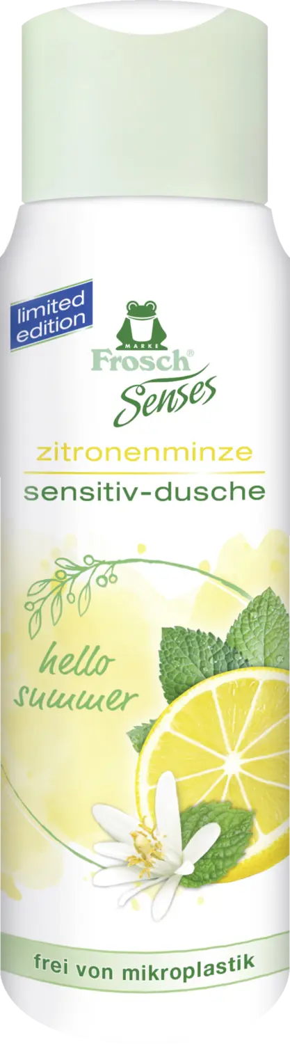 Гель для душа Frosch Senses Zitronenminze Sensitiv-Dusche
Гель для душа Frosch Senses Zitronenminze Sensitiv-Dusche