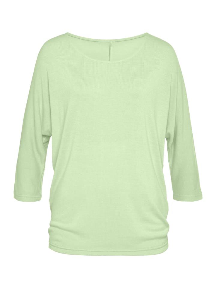 Рубашка с рукавами 3/4 светло-зеленого цвета LASCANA
Рубашка с рукавами 3/4 светло-зеленого цвета LASCANA