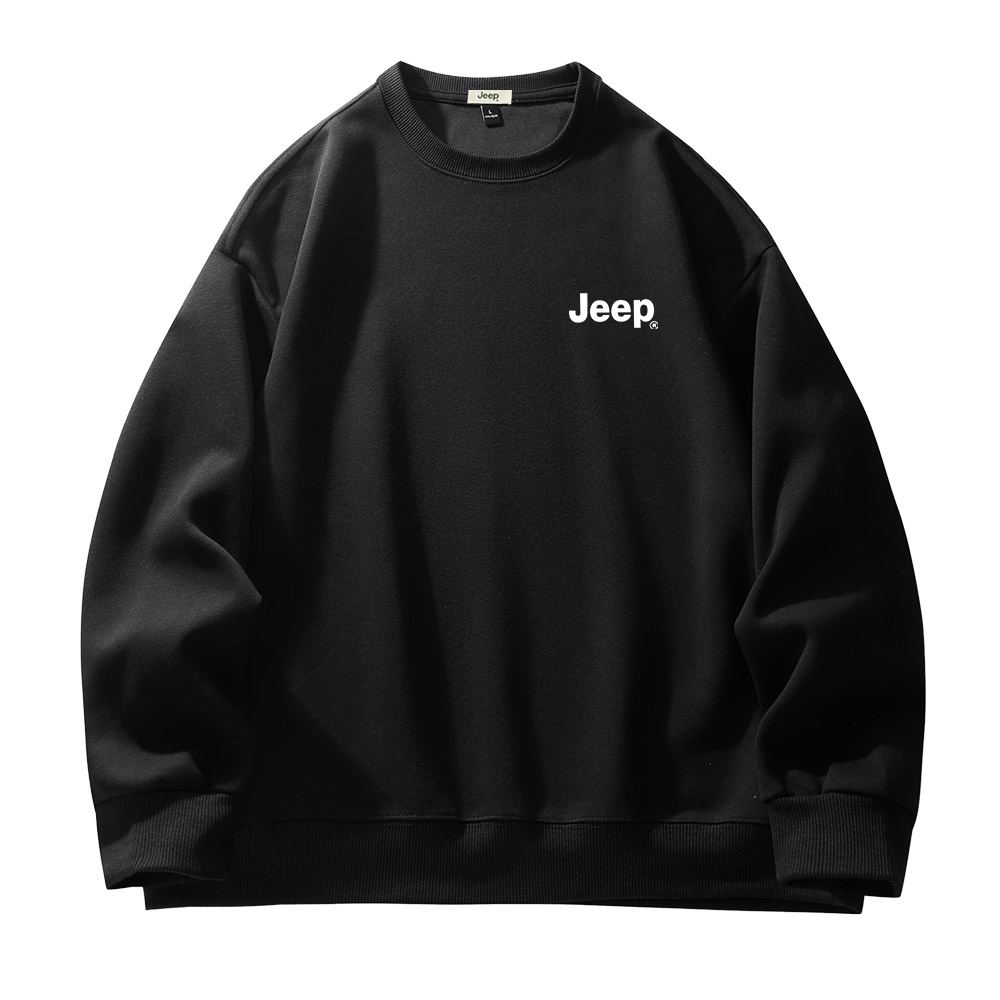 Унисекс свитшот Jeep, черный
Унисекс свитшот Jeep, черный