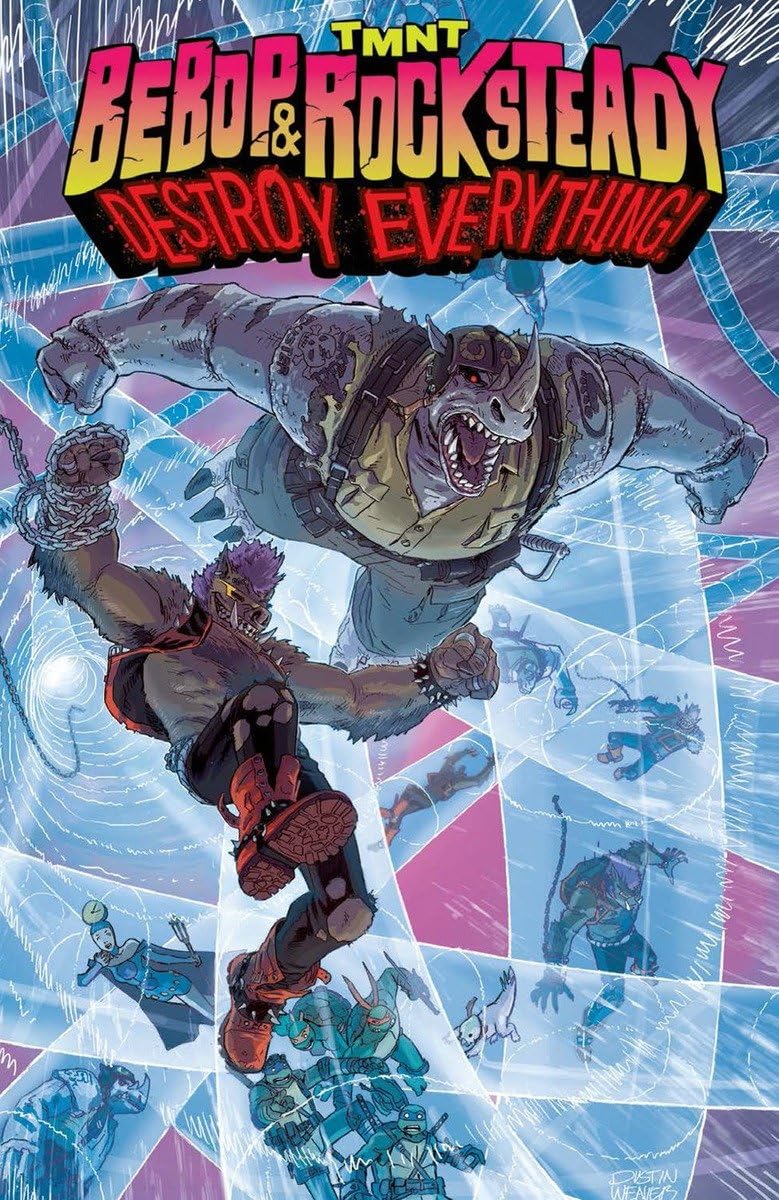 Teenage Mutant Ninja Turtles: Bebop & Rocksteady Destroy Everything (IDW Publishing)
Teenage Mutant Ninja Turtles: Bebop & Rocksteady Destroy Everything (IDW Publishing)