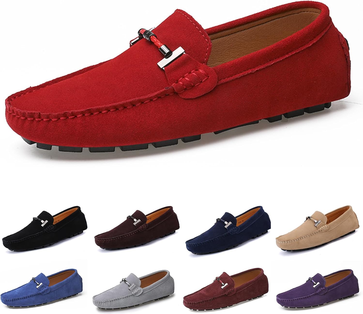 Мужские слипоны NEKGNL из замши ручной работы, повседневные мокасины с квадратным носком, стильные лоферы с пенни, удобные и прогулок, легкие, противоскользящие, плоские, повседневные, размеры 6-15, красный
Мужские слипоны NEKGNL из замши ручной работы, повседневные мокасины с квадратным носком, стильные лоферы с пенни, удобные и прогулок, легкие, противоскользящие, плоские, повседневные, размеры 6-15, красный