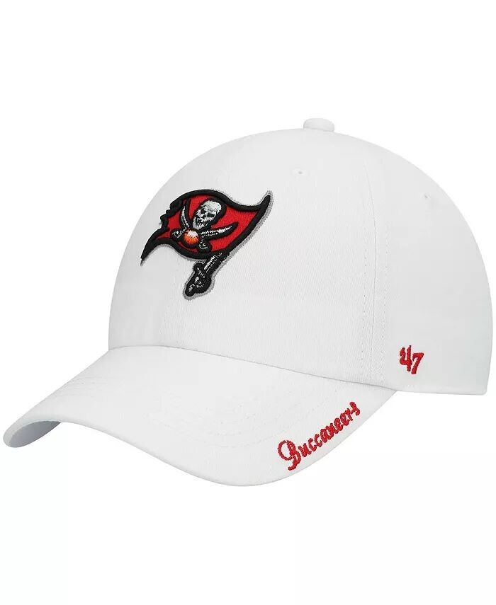 Женская белая кепка Tampa Bay Buccaneers Miata Clean Up с логотипом и регулируемой ручкой '47 Brand
Женская белая кепка Tampa Bay Buccaneers Miata Clean Up с логотипом и регулируемой ручкой '47 Brand
