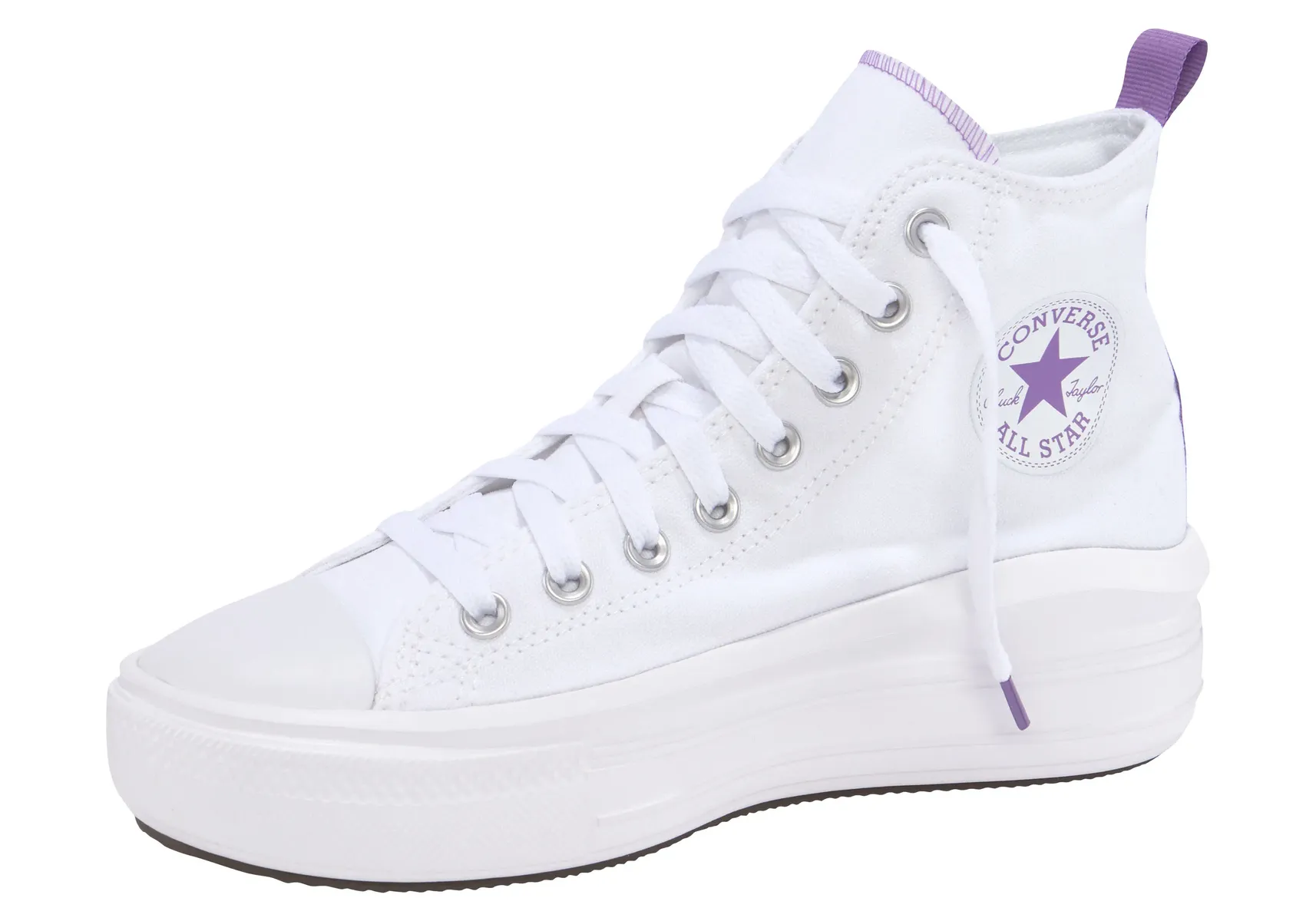 Кроссовки Converse на платформе "CHUCK TAYLOR ALL STAR MOVE CANVAS PLATFORM HI", белый
Кроссовки Converse на платформе "CHUCK TAYLOR ALL STAR MOVE CANVAS PLATFORM HI", белый