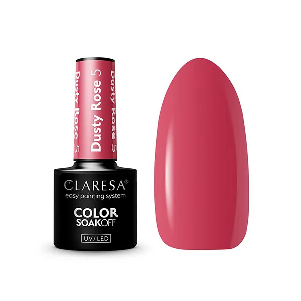 Лак для ногтей Esmalte Dusty Rose Claresa, 5
Лак для ногтей Esmalte Dusty Rose Claresa, 5