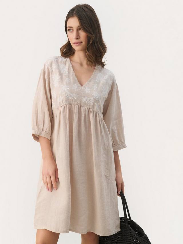 Платье-туника из чистого льна Part Two, цвет French Oak
Платье-туника из чистого льна Part Two, цвет French Oak