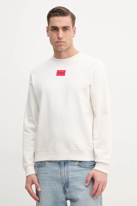 Хлопковая толстовка Hugo, белый
Хлопковая толстовка Hugo, белый