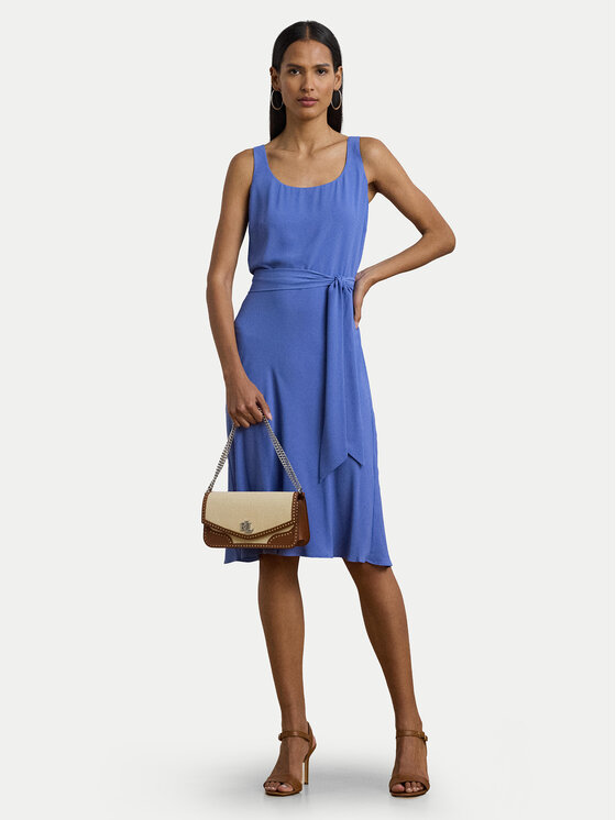 Платье на каждый день обычный крой 250909378005 Lauren Ralph Lauren, синий 
Платье на каждый день обычный крой 250909378005 Lauren Ralph Lauren, синий