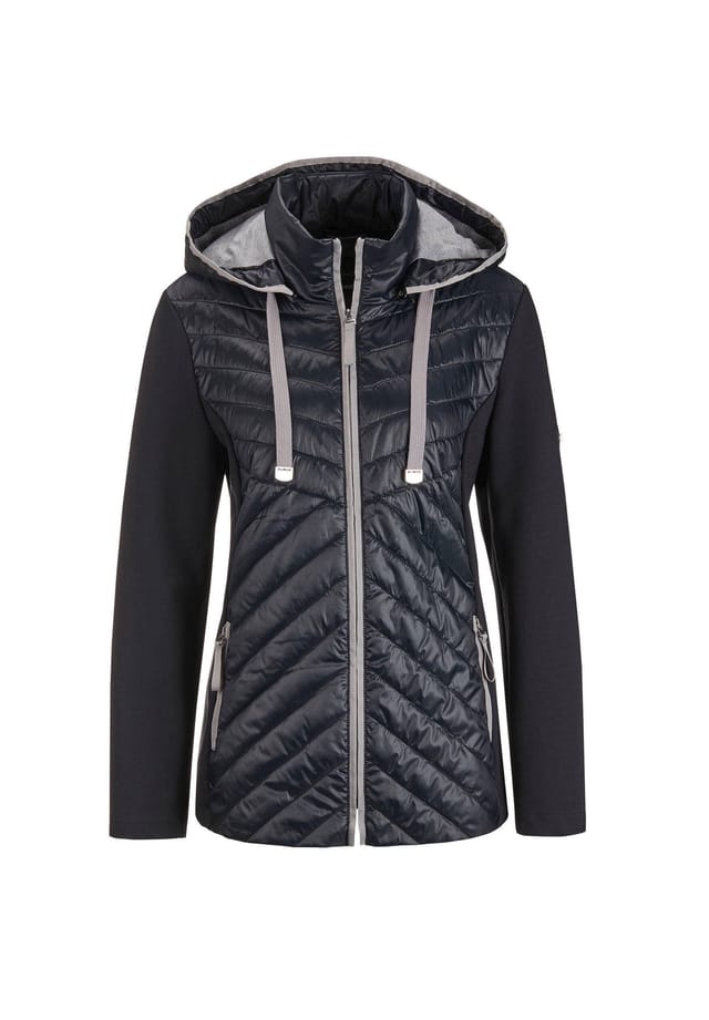 Короткий размер: куртка с воротником-стойкой Goldner, черный
Короткий размер: куртка с воротником-стойкой Goldner, черный