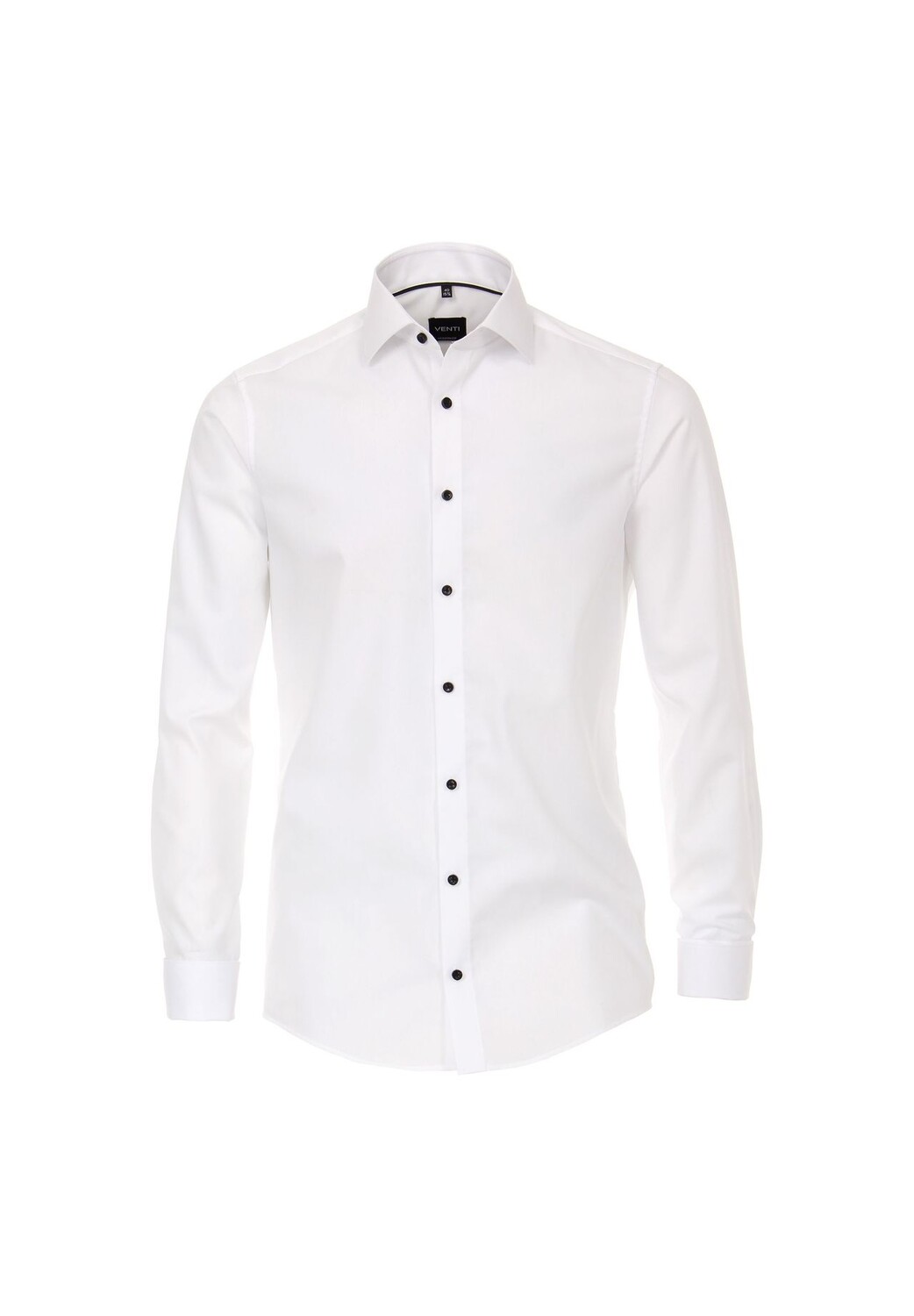 Мужская деловая рубашка однотонного современного кроя Venti, белый
Мужская деловая рубашка однотонного современного кроя Venti, белый