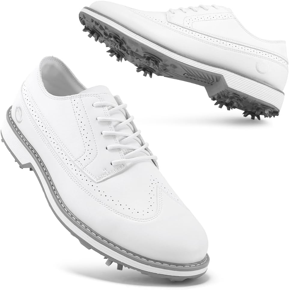 Мужские профессиональные гольф обувь с шипами, мужские кроссовки для гольфа, мужская обувь для гольфа, мужские кроссовки для ходьбы и тренировок в гольф Ifrich, белый
Мужские профессиональные гольф обувь с шипами, мужские кроссовки для гольфа, мужская обувь для гольфа, мужские кроссовки для ходьбы и тренировок в гольф Ifrich, белый
