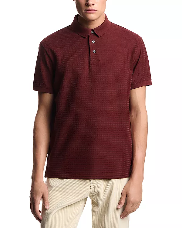 Хлопковая рубашка поло Emporio Armani, красный
Хлопковая рубашка поло Emporio Armani, красный