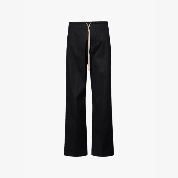 Свободные брюки Dietrich из хлопка с завязками на талии Rick Owens, черный
Свободные брюки Dietrich из хлопка с завязками на талии Rick Owens, черный