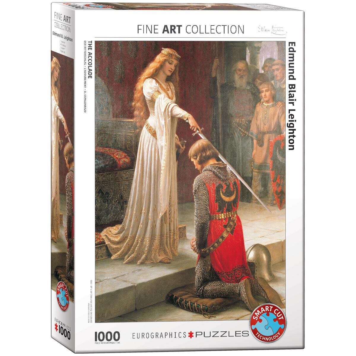 Пазл Eurographics The Accolade By Leighton, 1000 шт.
Пазл Eurographics The Accolade By Leighton, 1000 шт.