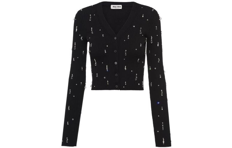 Кардиган женский Miu Miu, черный
Кардиган женский Miu Miu, черный