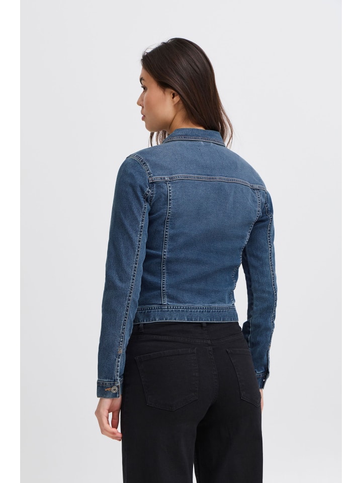 Джинсовая куртка IHBILLY, стандартного кроя, средне-синего цвета. ICHI
Джинсовая куртка IHBILLY, стандартного кроя, средне-синего цвета. ICHI