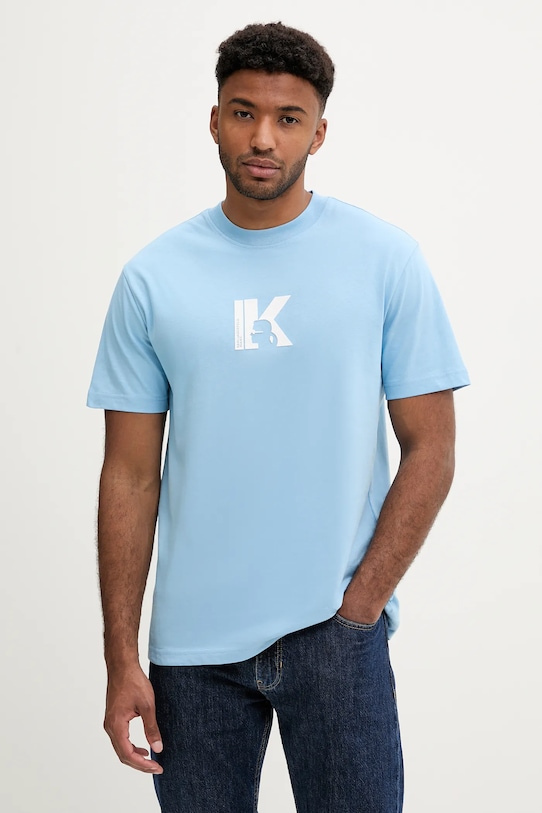 Хлопковая футболка Karl Lagerfeld Jeans, синий
Хлопковая футболка Karl Lagerfeld Jeans, синий