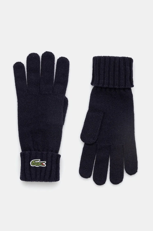 Шерстяные перчатки Lacoste, темно-синий
Шерстяные перчатки Lacoste, темно-синий