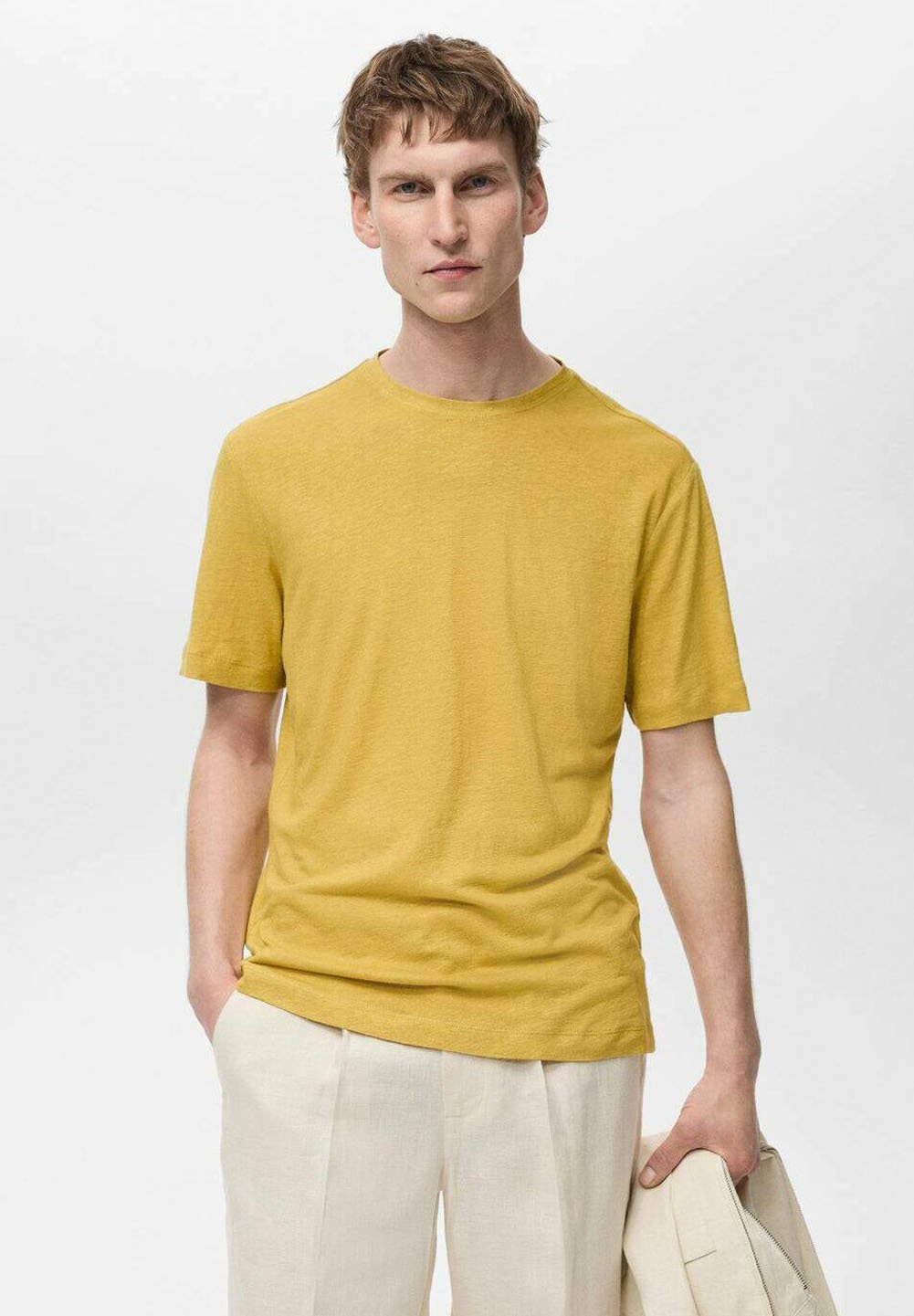 Базовая футболка LIMAN Mango, охра
Базовая футболка LIMAN Mango, охра