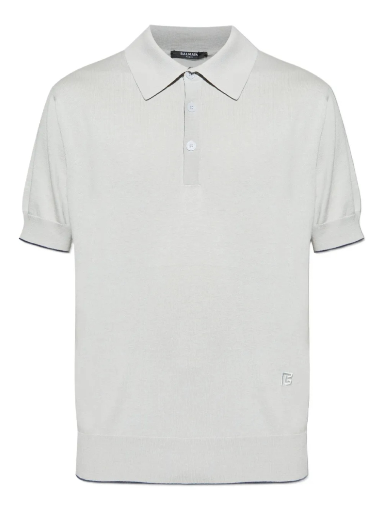 Рубашка поло с короткими рукавами Balmain, серый
Рубашка поло с короткими рукавами Balmain, серый