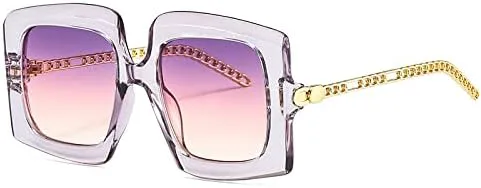 Солнцезащитные очки в стиле ретро с металлической цепочкой для женщин, очки с градиентным переходом цвета, солнцезащитные очки в полоску для мужчин MTZJH, 4
Солнцезащитные очки в стиле ретро с металлической цепочкой для женщин, очки с градиентным переходом цвета, солнцезащитные очки в полоску для мужчин MTZJH, 4