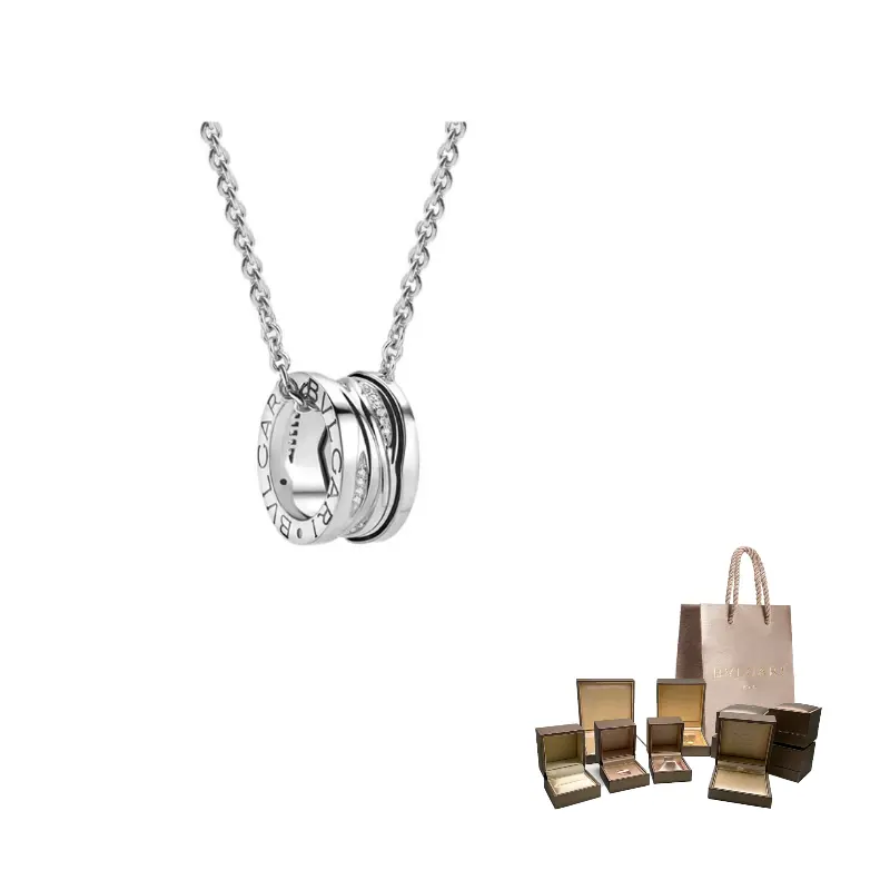 BVLGARI B.Zero1 серия 18K белое золото ожерелья Unisex серебристо-белый
BVLGARI B.Zero1 серия 18K белое золото ожерелья Unisex серебристо-белый
