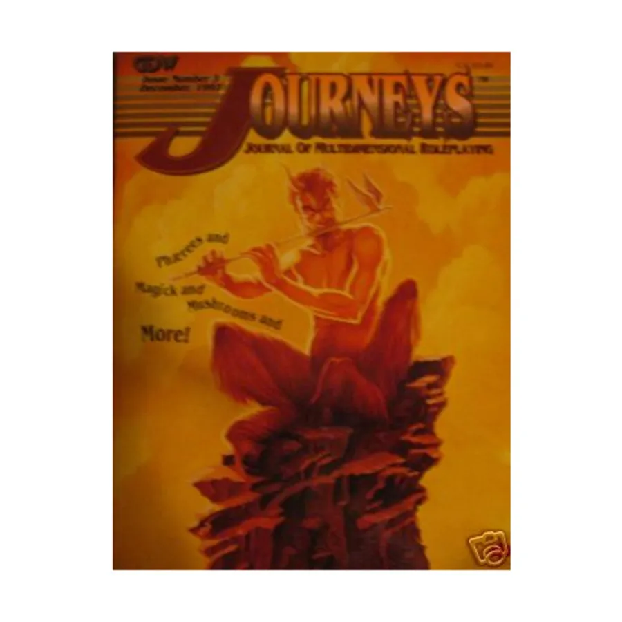 Журнал #3 "GURPS Space Adventure, Readied Castings, Mythus Adventure", Journeys Magazine
Журнал #3 "GURPS Space Adventure, Readied Castings, Mythus Adventure", Journeys Magazine