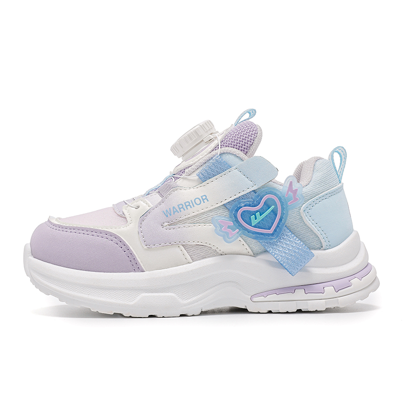 WARRIOR Кроссовки для бега Cloud Sail Series с противоскользящей подошвой, легкие, амортизирующие, низкие, фиолетовые, светло-голубые, детские
WARRIOR Кроссовки для бега Cloud Sail Series с противоскользящей подошвой, легкие, амортизирующие, низкие, фиолетовые, светло-голубые, детские