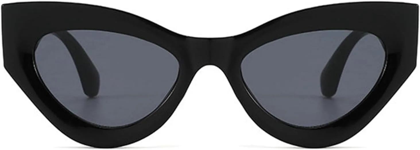 COTIA 2025 Модные солнцезащитные очки «кошачий глаз» для женщин и мужчин. Классические, модные, винтажные, летние, для отдыха на природе и путешествий, Black
COTIA 2025 Модные солнцезащитные очки «кошачий глаз» для женщин и мужчин. Классические, модные, винтажные, летние, для отдыха на природе и путешествий, Black