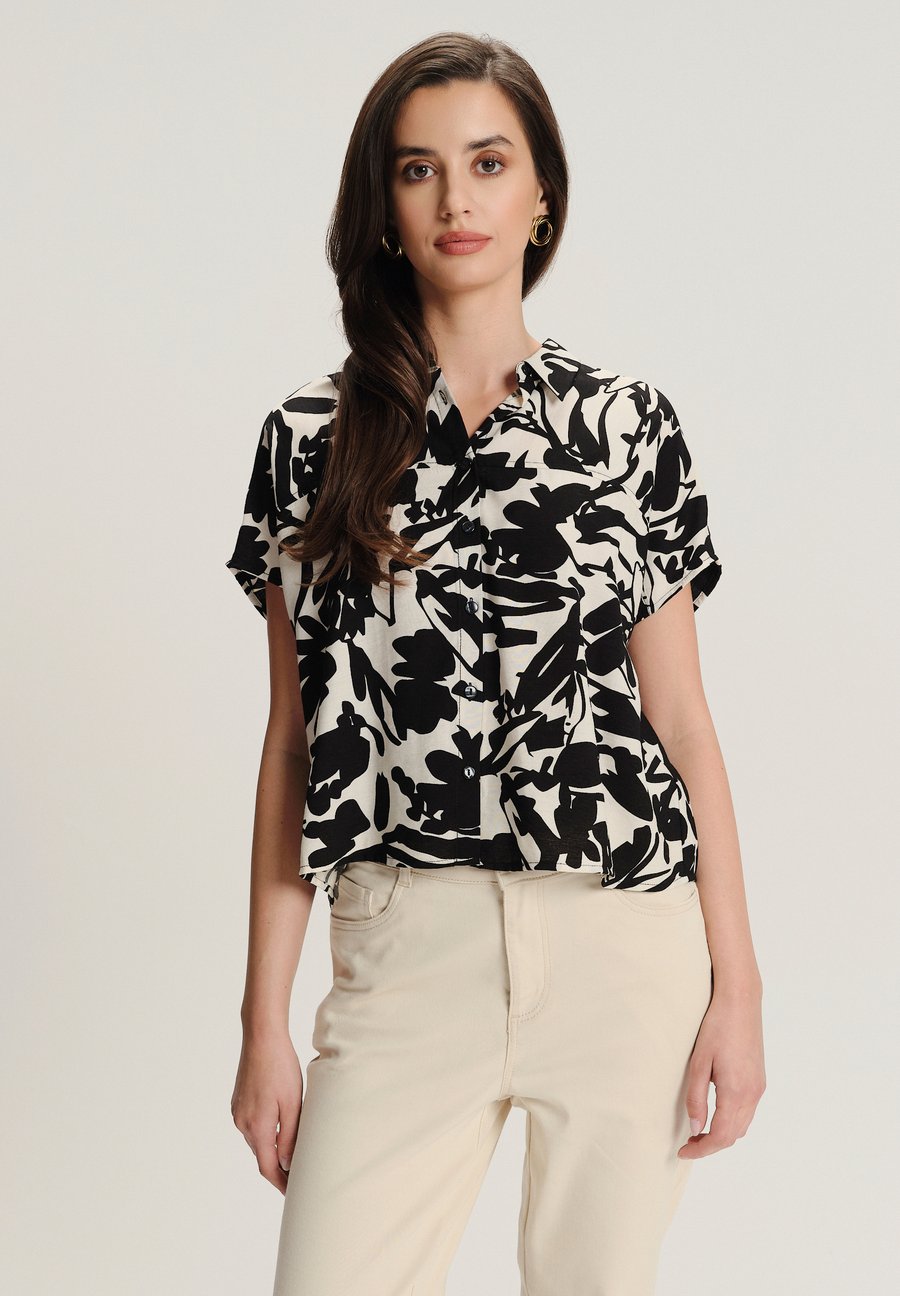 Блуза Greenpoint Button-down blouse, Print/Black
Блуза Greenpoint Button-down blouse, Print/Black