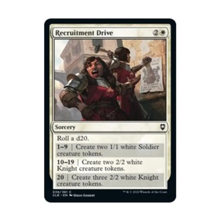 CCG Вербовочный проезд (C) (фольга), MTG - Commander Legends - Battle for Baldur's Gate
CCG Вербовочный проезд (C) (фольга), MTG - Commander Legends - Battle for Baldur's Gate