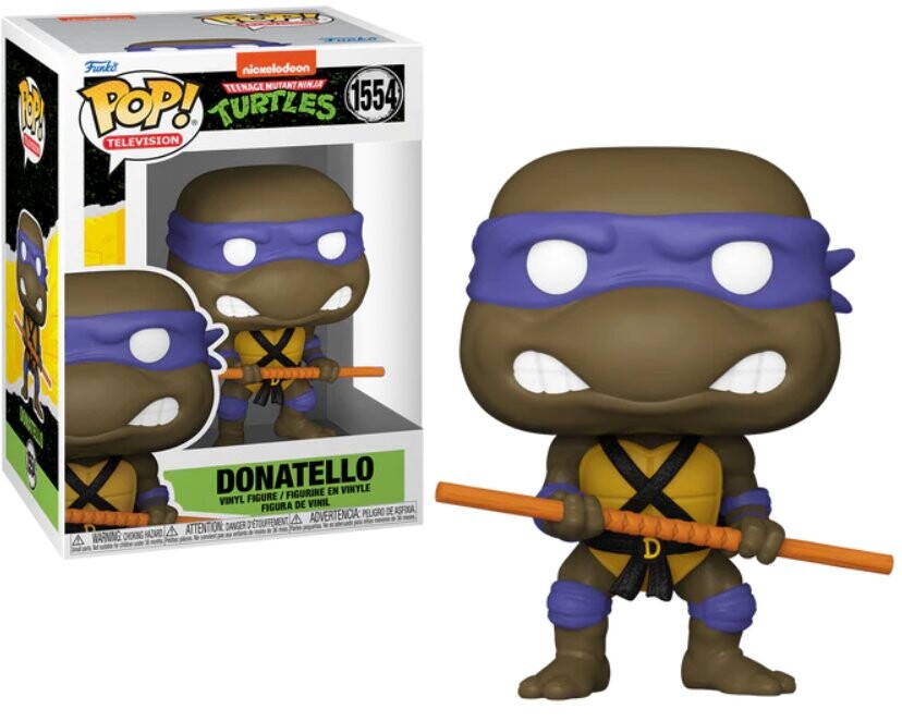 Funko POP! Черепашки ниндзя 1554, статуэтка Доннателло
Funko POP! Черепашки ниндзя 1554, статуэтка Доннателло