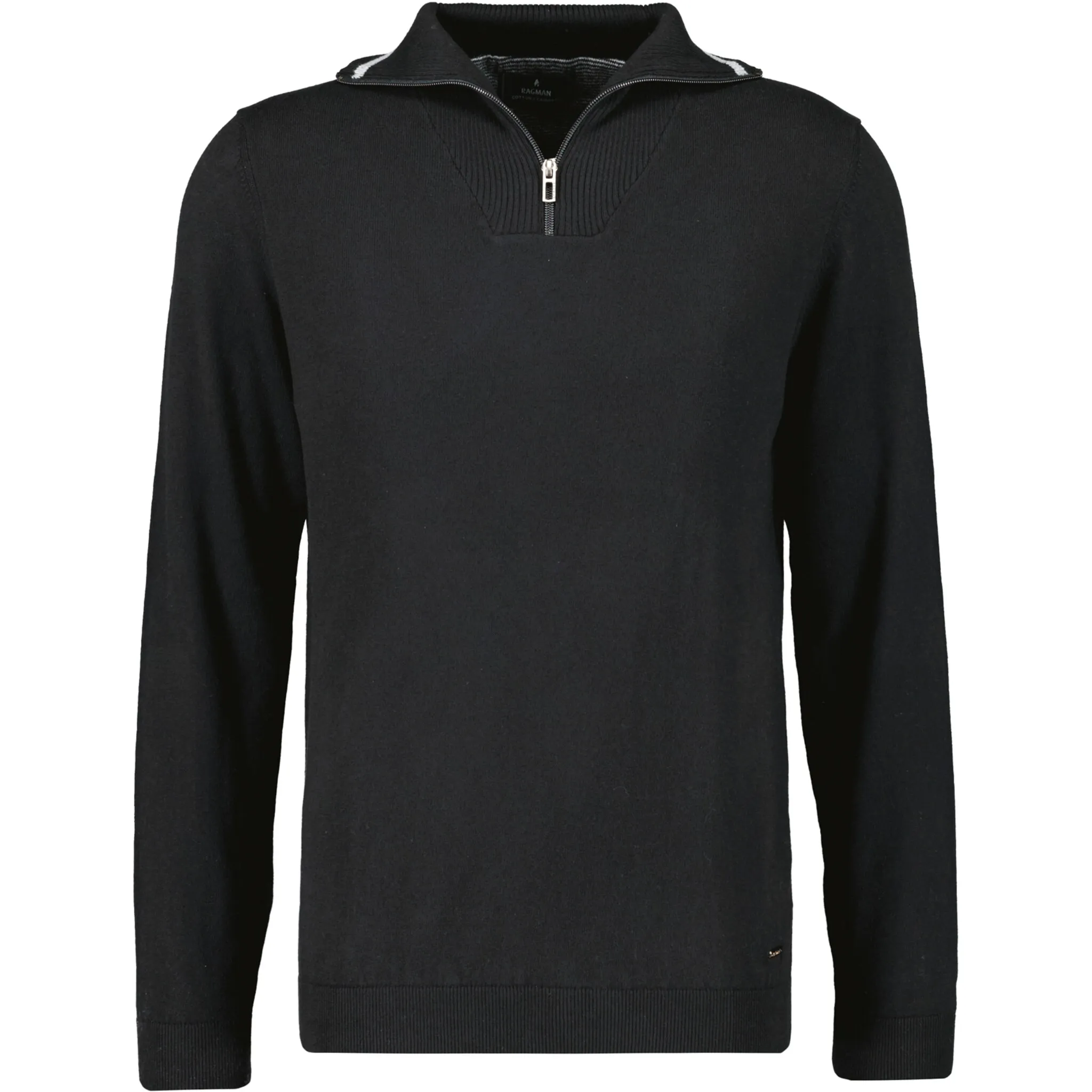 Свитер RAGMAN с круглым вырезом, черный
Свитер RAGMAN с круглым вырезом, черный