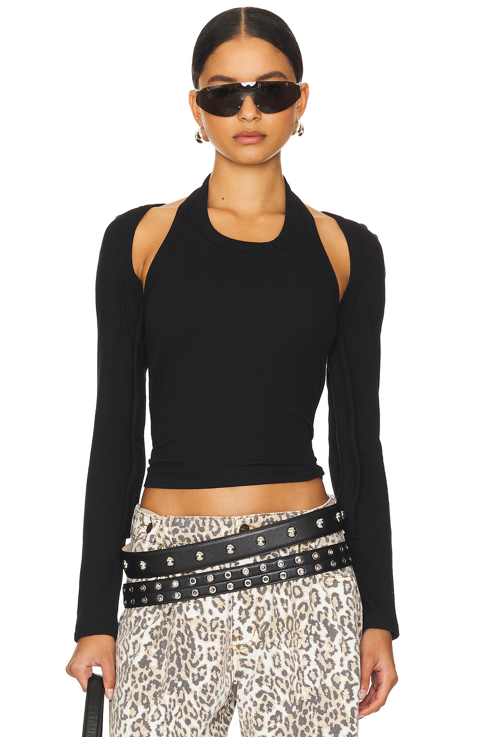 Скульптурная майка с длинными рукавами Lioness, цвет onyx
Скульптурная майка с длинными рукавами Lioness, цвет onyx