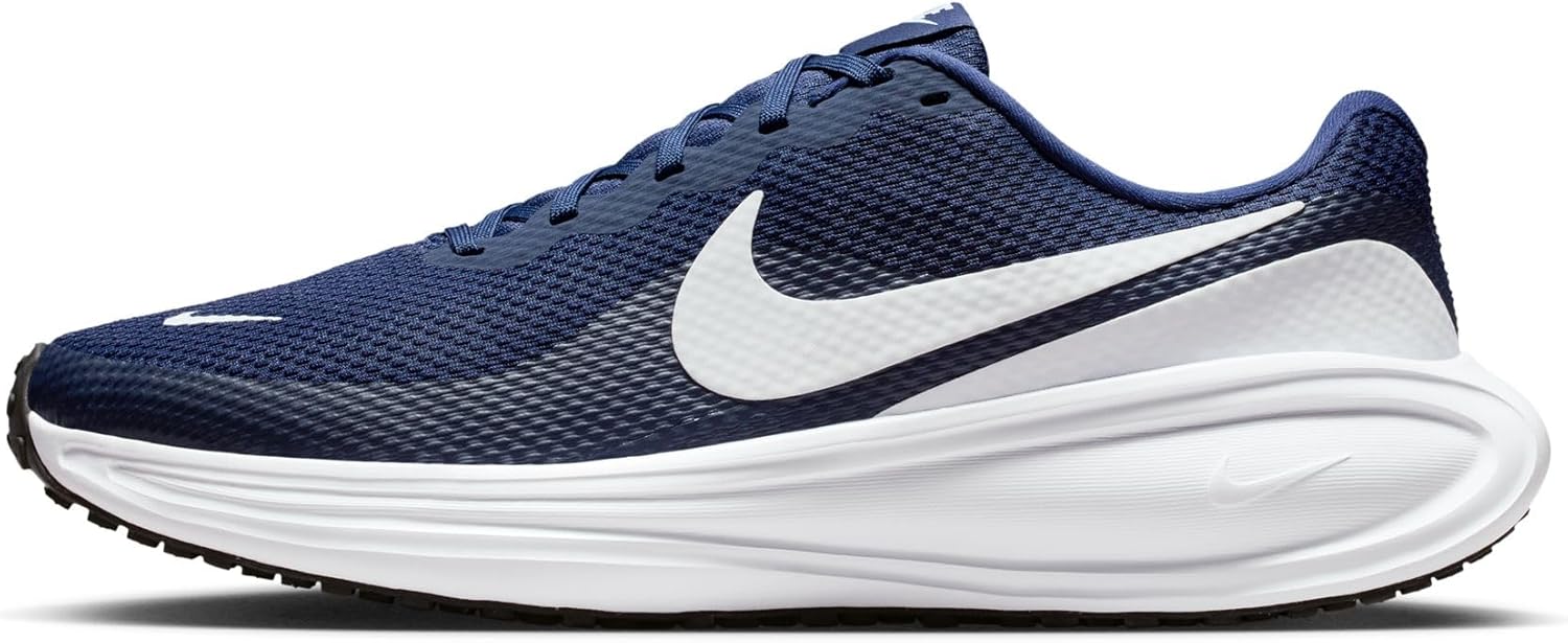 Мужские кроссовки для бега по шоссе Nike Revolution 8, белый/черный/синий
Мужские кроссовки для бега по шоссе Nike Revolution 8, белый/черный/синий