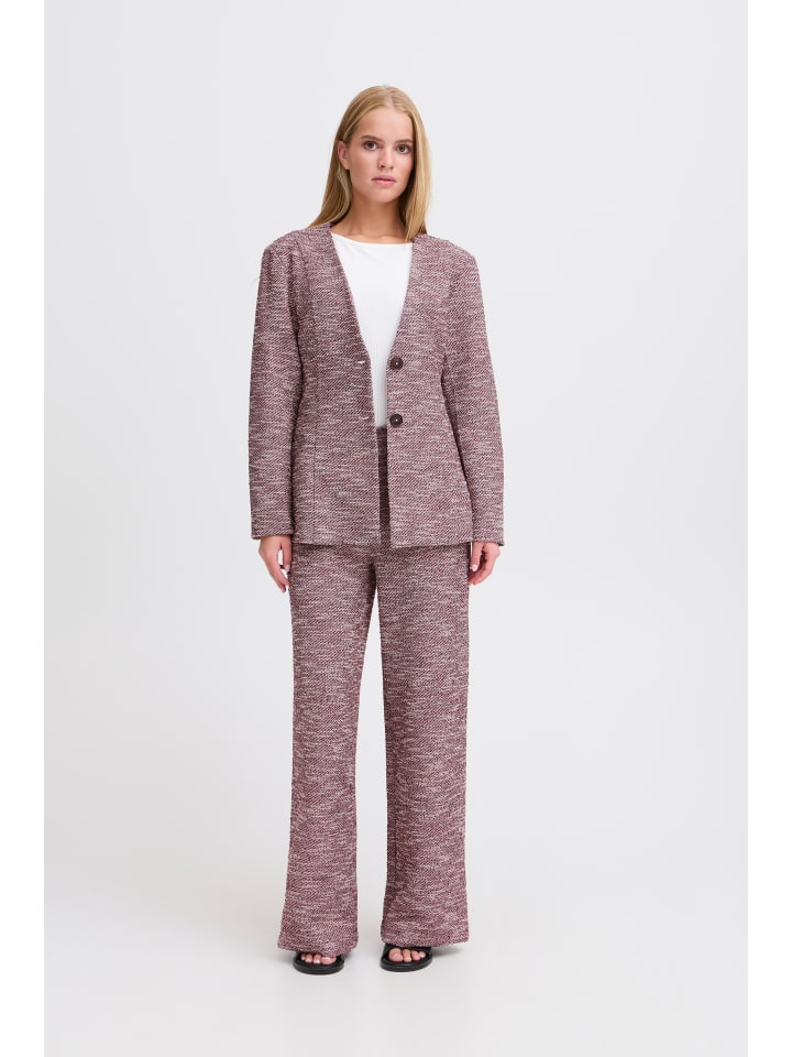 ICHI Блейзер IHKATE Tight fit в цвете Pink Berry Bouclé
ICHI Блейзер IHKATE Tight fit в цвете Pink Berry Bouclé