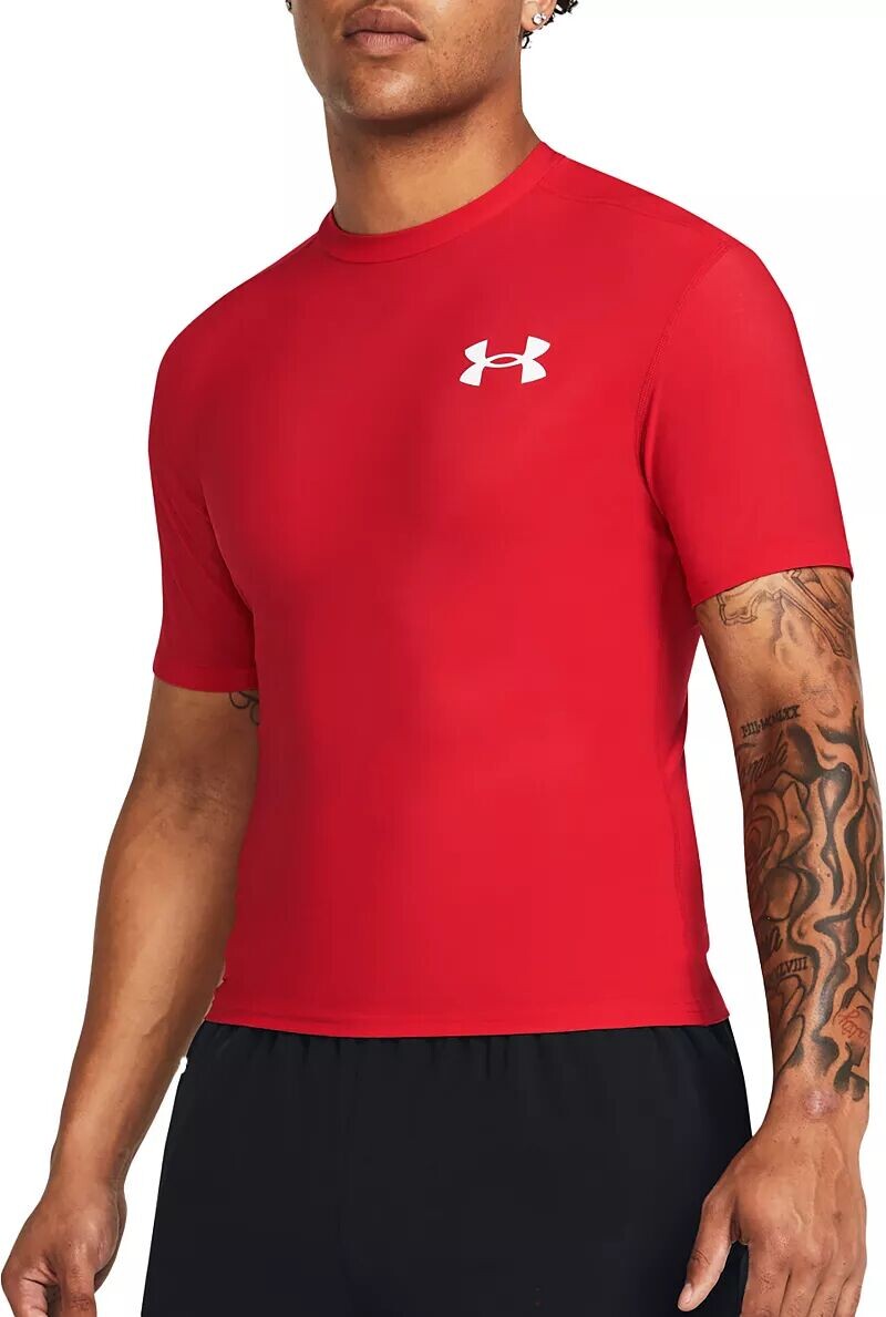 Мужская компрессионная рубашка с коротким рукавом Under Armour HeatGear OG, красный
Мужская компрессионная рубашка с коротким рукавом Under Armour HeatGear OG, красный