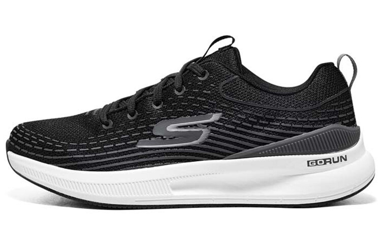 Кроссовки для бега Go Run Pulse мужские с низким верхом черного цвета Skechers 
Кроссовки для бега Go Run Pulse мужские с низким верхом черного цвета Skechers