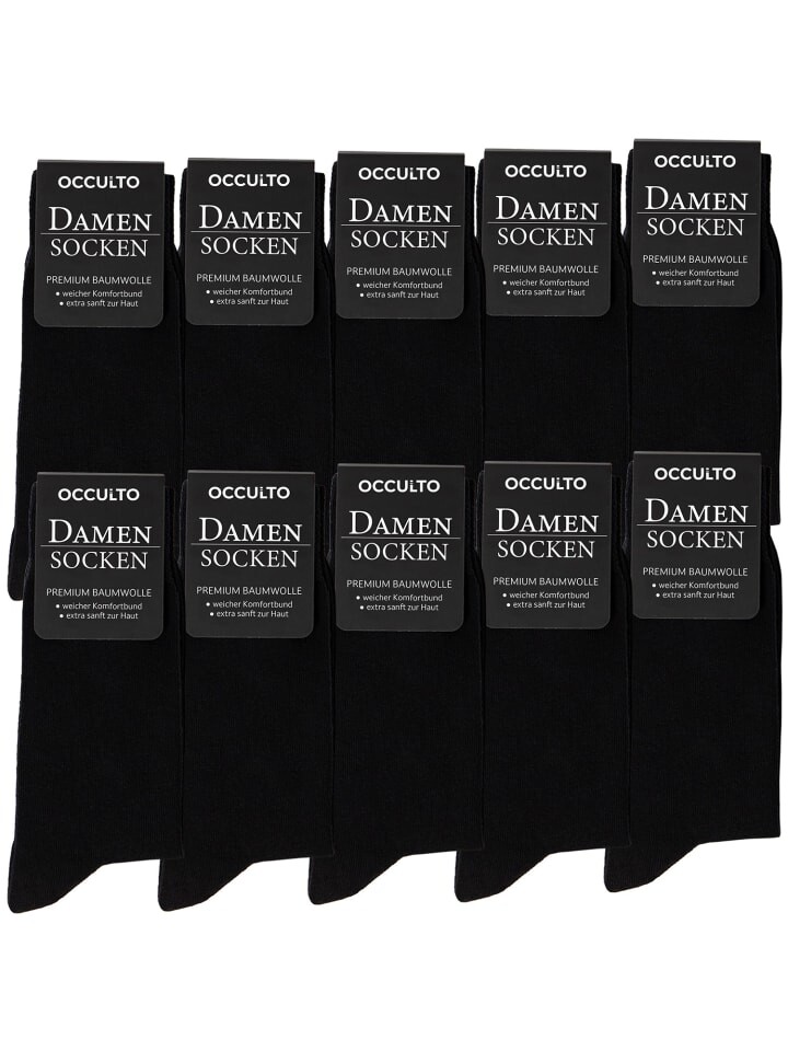 Носки Occulto 10er Pack Schwarze Socken Hermine, черный
Носки Occulto 10er Pack Schwarze Socken Hermine, черный