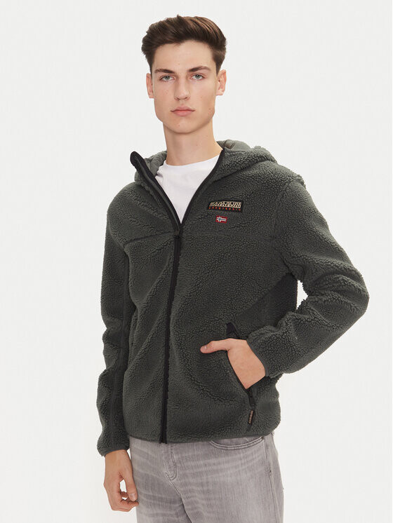 Флисовая куртка стандартного кроя Napapijri, зеленый
Флисовая куртка стандартного кроя Napapijri, зеленый