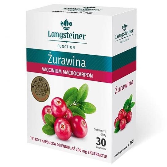 Капсулы клюква 30 шт. Langsteiner
Капсулы клюква 30 шт. Langsteiner