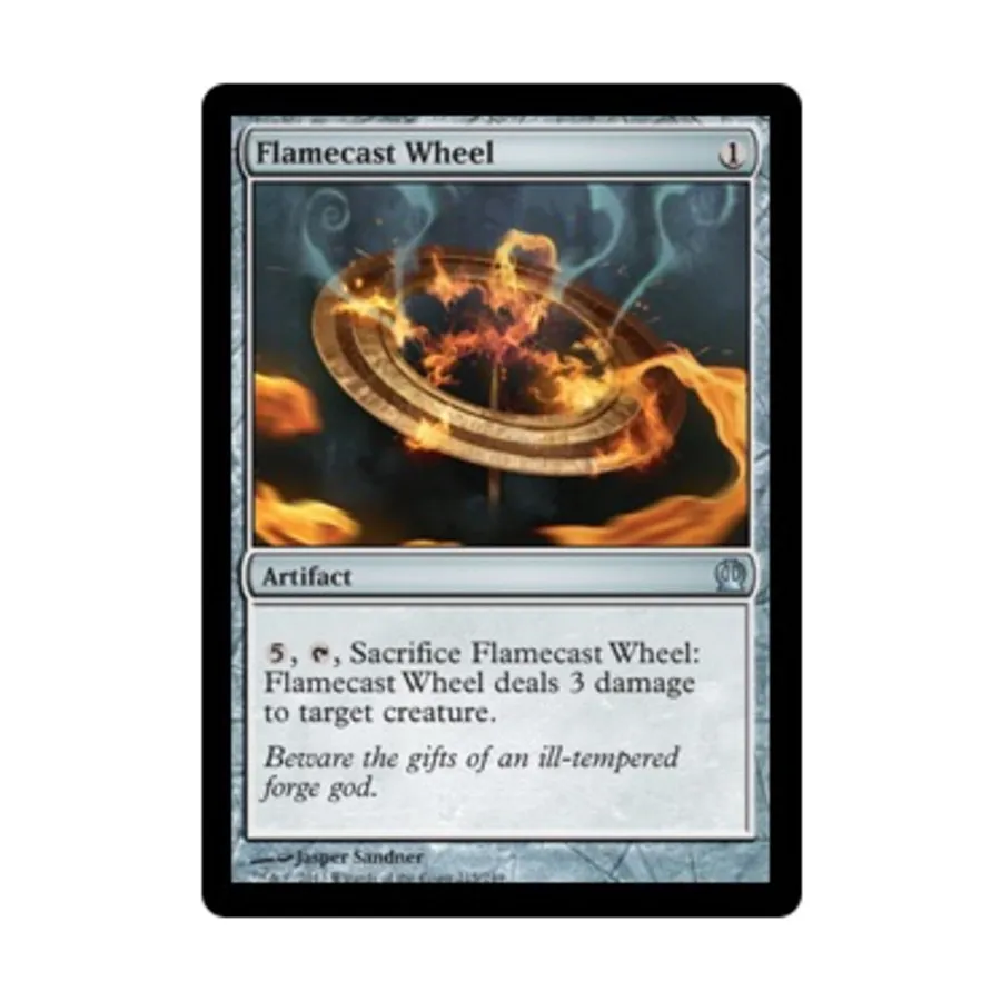 CCG Огнелитое колесо (U), MTG - Theros
CCG Огнелитое колесо (U), MTG - Theros