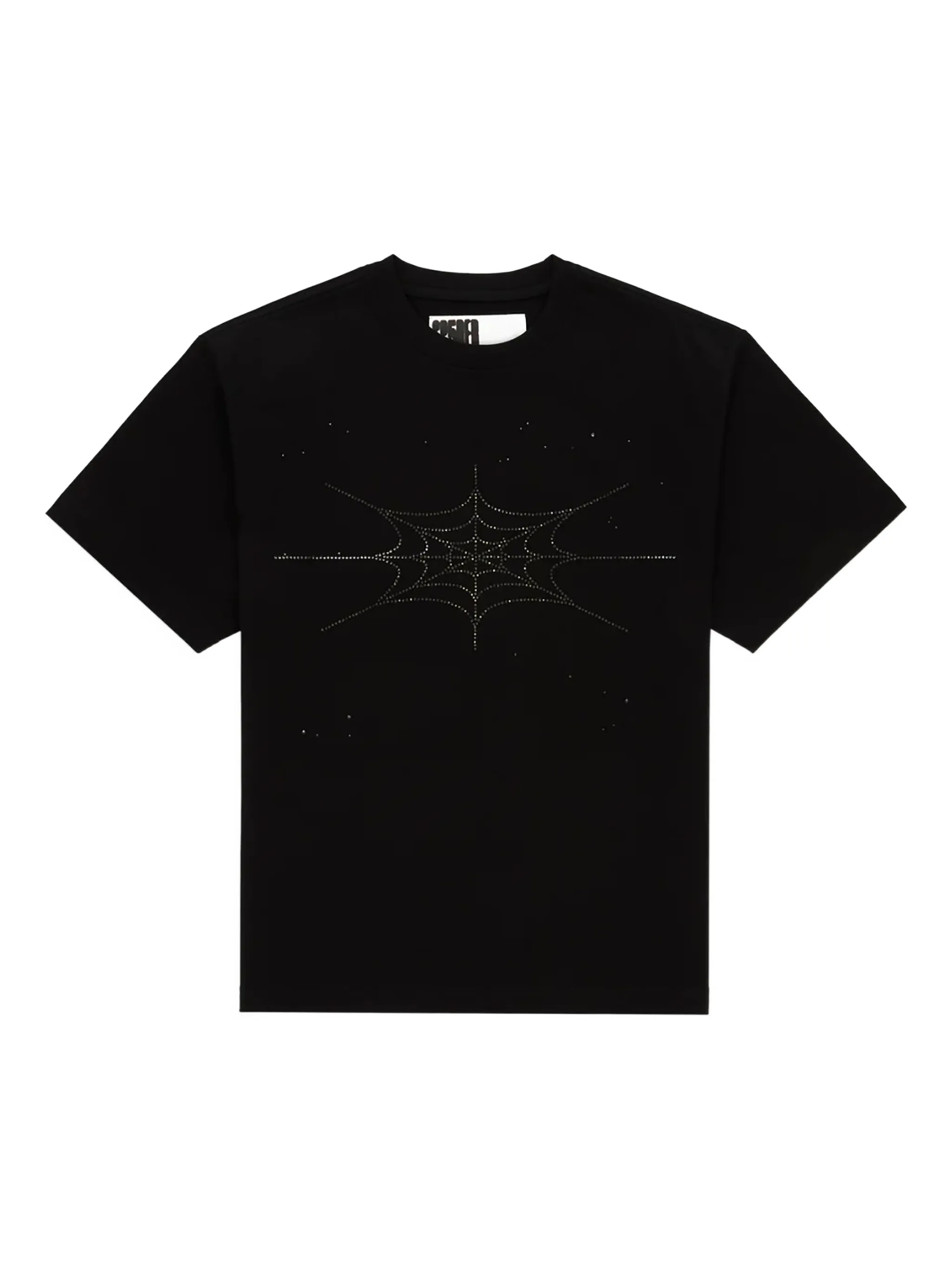 Шелковая футболка со стразами Sp5Der, черный
Шелковая футболка со стразами Sp5Der, черный