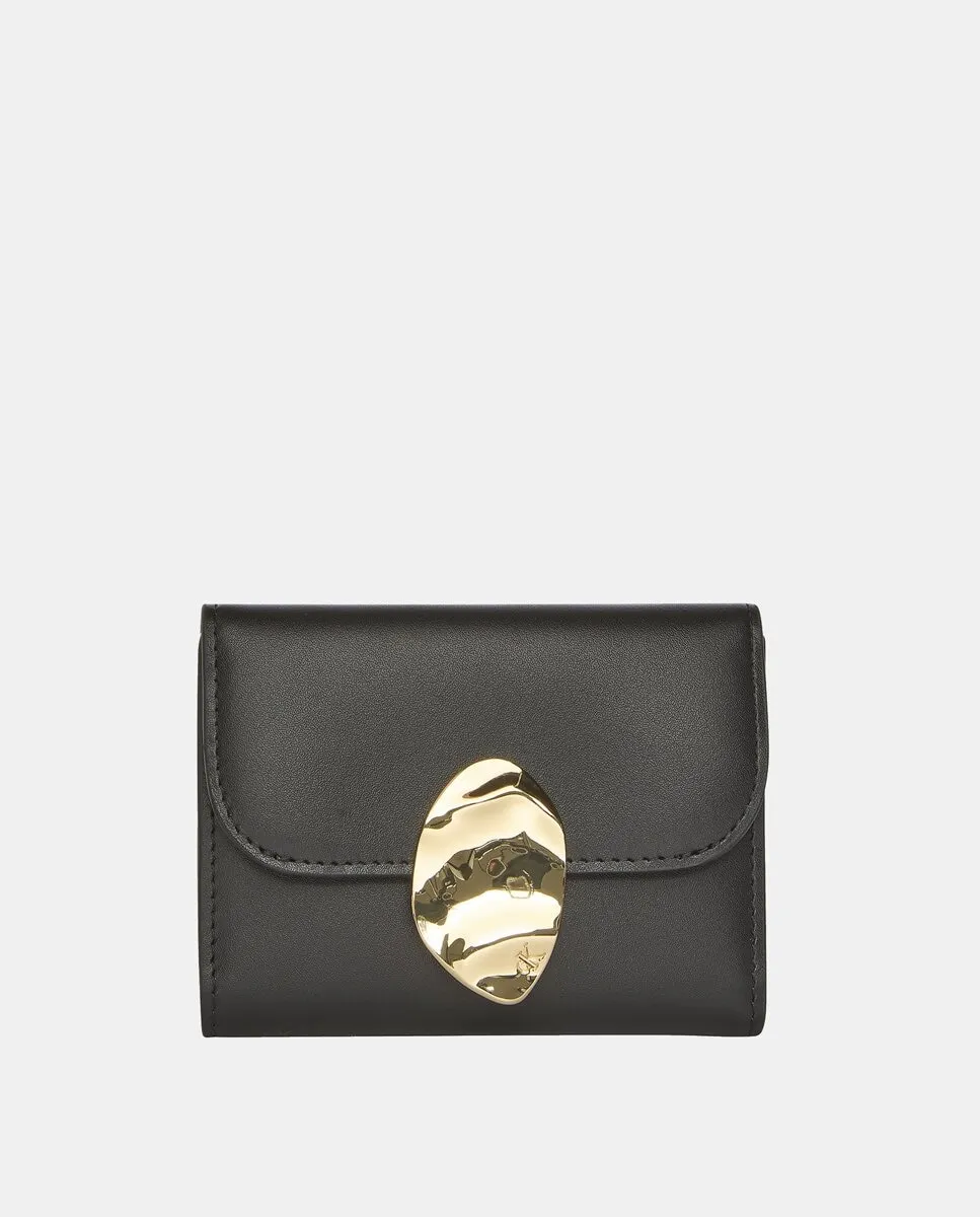 Трехсекционный кожаный кошелек Calvin Klein, черный
Трехсекционный кожаный кошелек Calvin Klein, черный