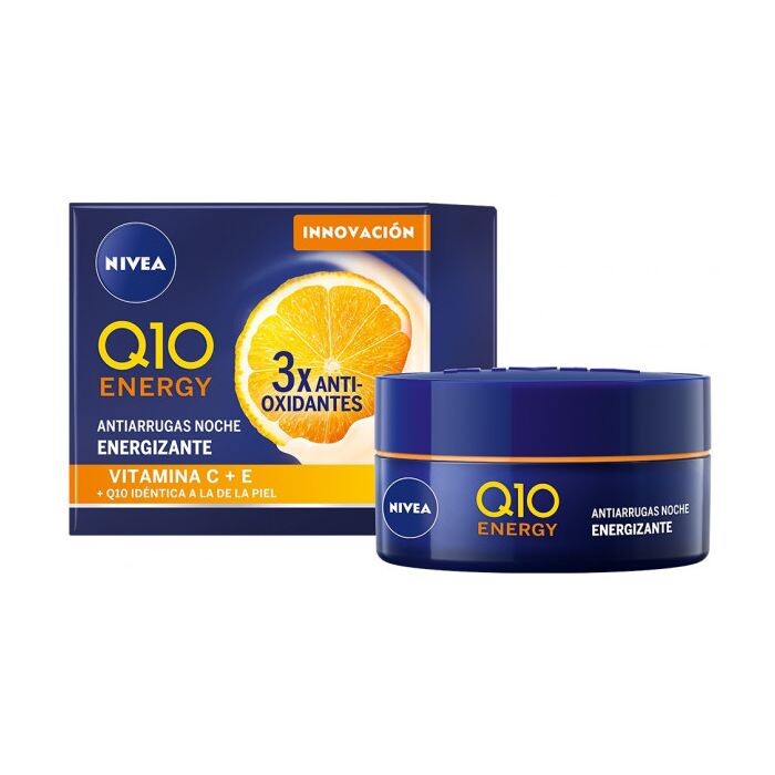 Ночной крем Q10 Energy Crema de Noche Antiarrugas Energizante Nivea, 40 ml
Ночной крем Q10 Energy Crema de Noche Antiarrugas Energizante Nivea, 40 ml