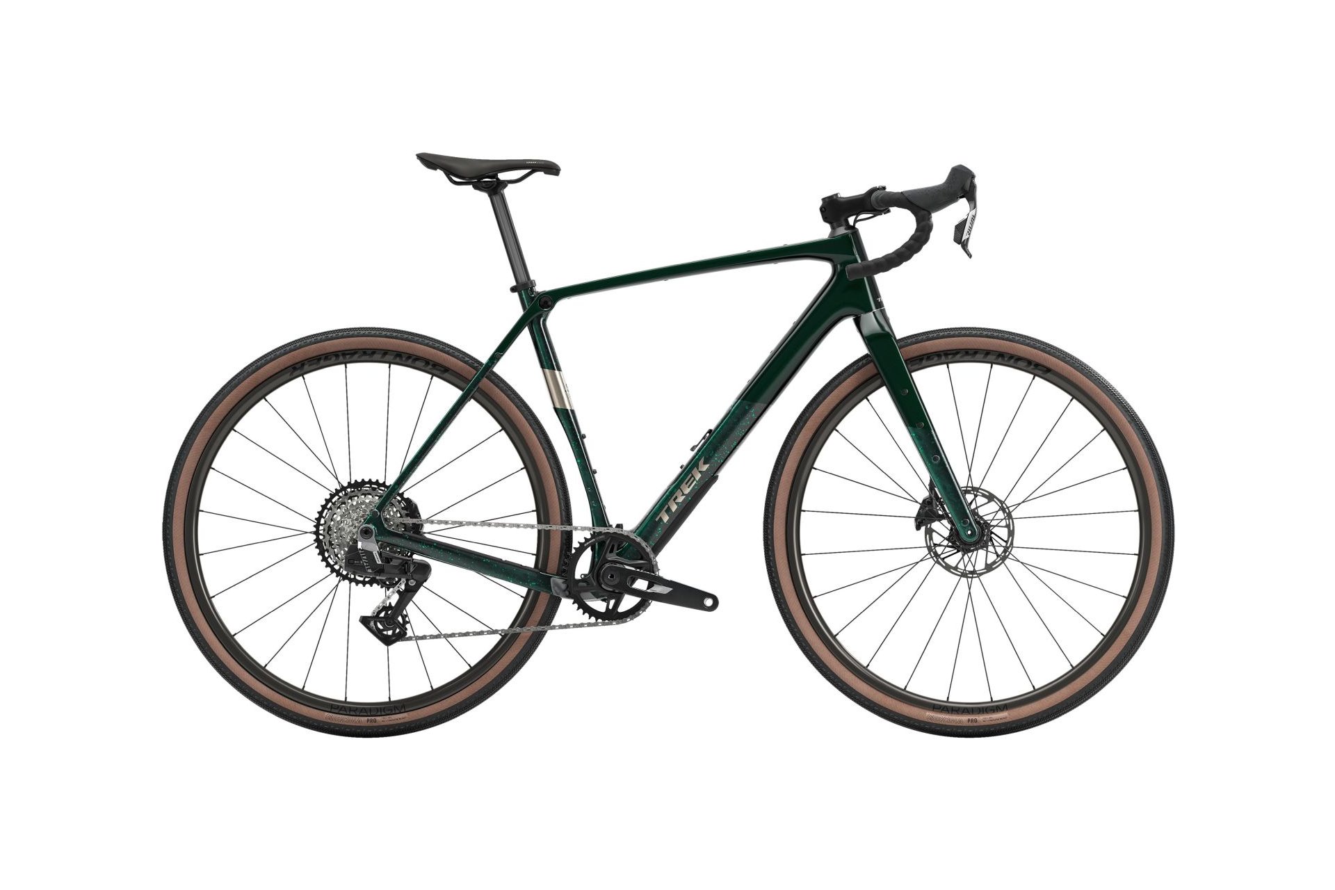 Гравийный велосипед Trek Checkpoint sl 6 axs gen 3 - 28 дюймов - diamant - 2026, grün | dark green/ivy smoke splatter
Гравийный велосипед Trek Checkpoint sl 6 axs gen 3 - 28 дюймов - diamant - 2026, grün | dark green/ivy smoke splatter