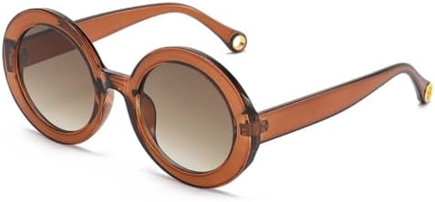 Панк-очки 2027 года, круглые, разноцветные, для женщин и мужчин, модные градиентные солнцезащитные очки, женские очки конфетных цветов, защита от УФ-излучения UV400 MTZJH, C6brown-brown
Панк-очки 2027 года, круглые, разноцветные, для женщин и мужчин, модные градиентные солнцезащитные очки, женские очки конфетных цветов, защита от УФ-излучения UV400 MTZJH, C6brown-brown